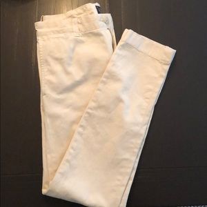 JCrew cream Chinos